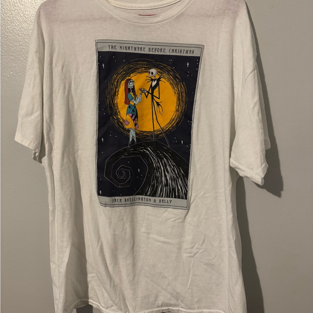 Disney The Nightmare Before Christmas White Tee